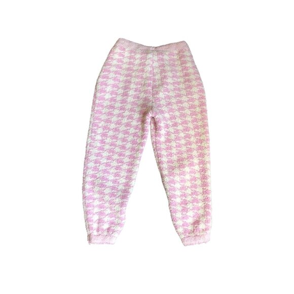 Skims Pink and White Fuzzy Patterned Pants - Picture 6 of 7